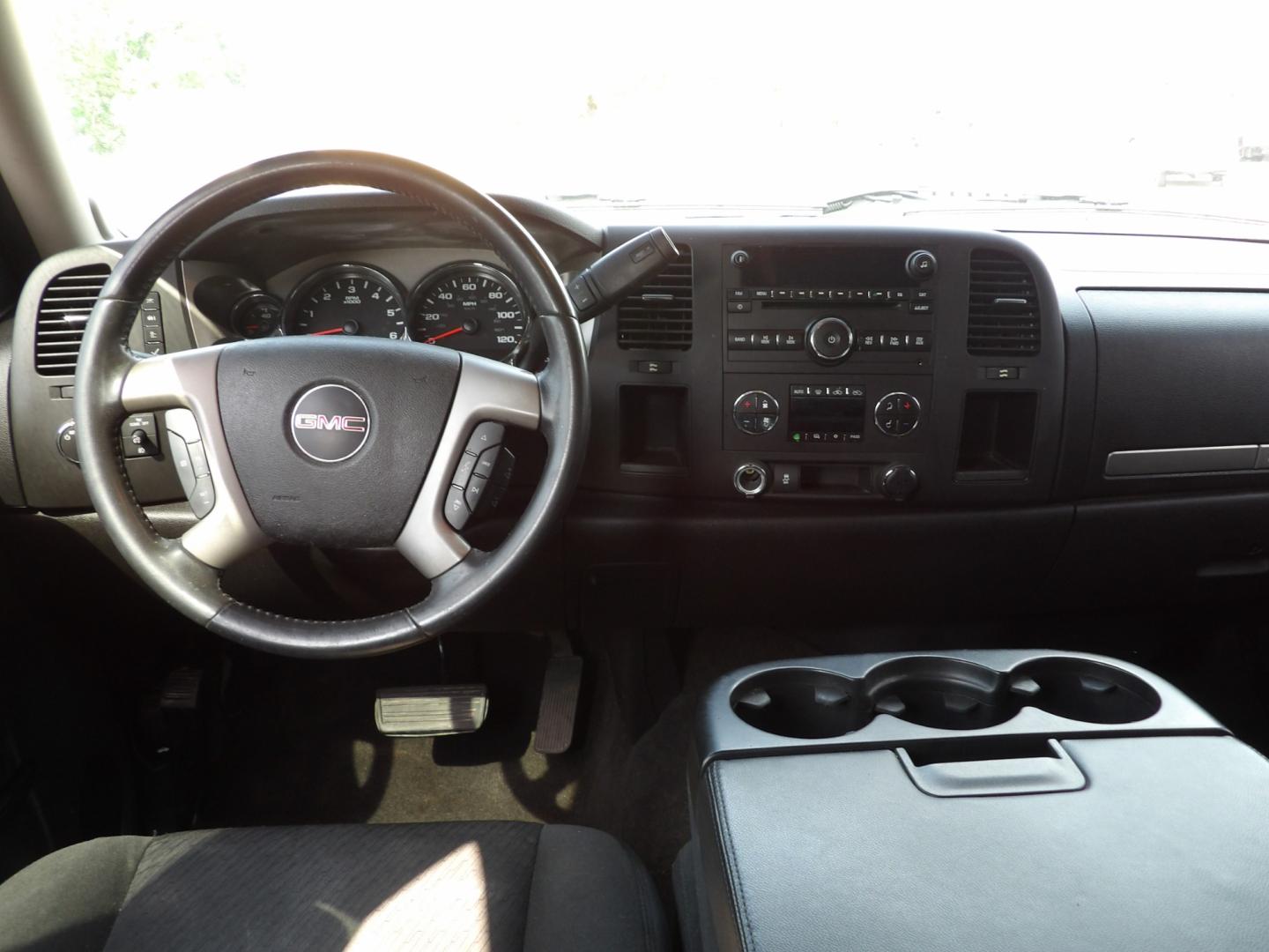 2012 Teal Blue Metallic /Black GMC Sierra 1500 SLE Crew Cab 2WD (3GTP1VE0XCG) with an 5.3L V8 OHV 16V FFV engine, 6-Speed Automatic transmission, located at 401 First NE, Bearden, AR, 71720, (870) 687-3414, 33.726528, -92.611519 - Photo#12