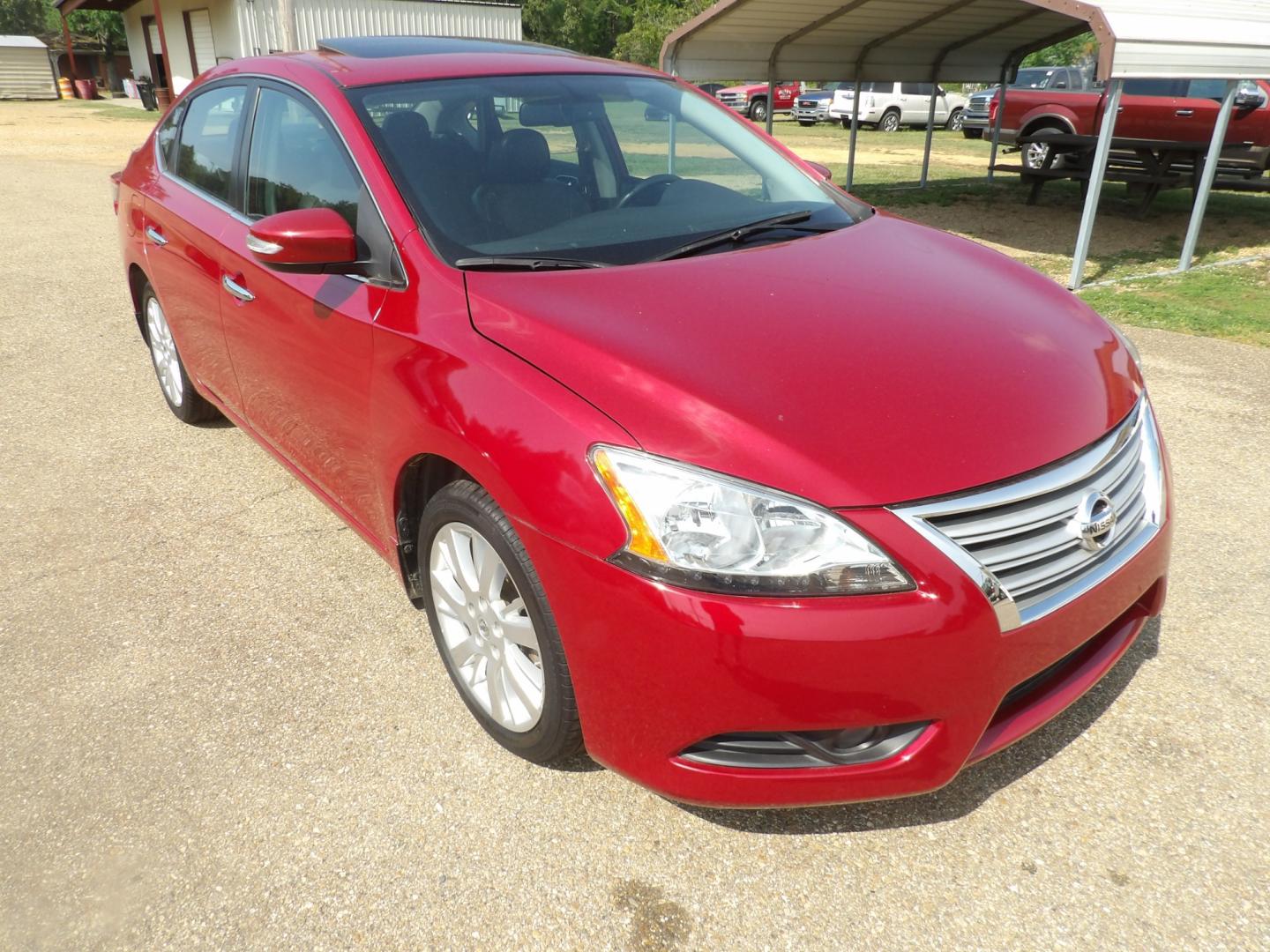 2014 Carmine Red Metallic /Black Nissan Sentra S 6MT (3N1AB7AP5EL) with an 1.8L L4 SFI DOHC 16V engine, 6-Speed Automatic transmission, located at 401 First NE, Bearden, AR, 71720, (870) 687-3414, 33.726528, -92.611519 - Photo#23