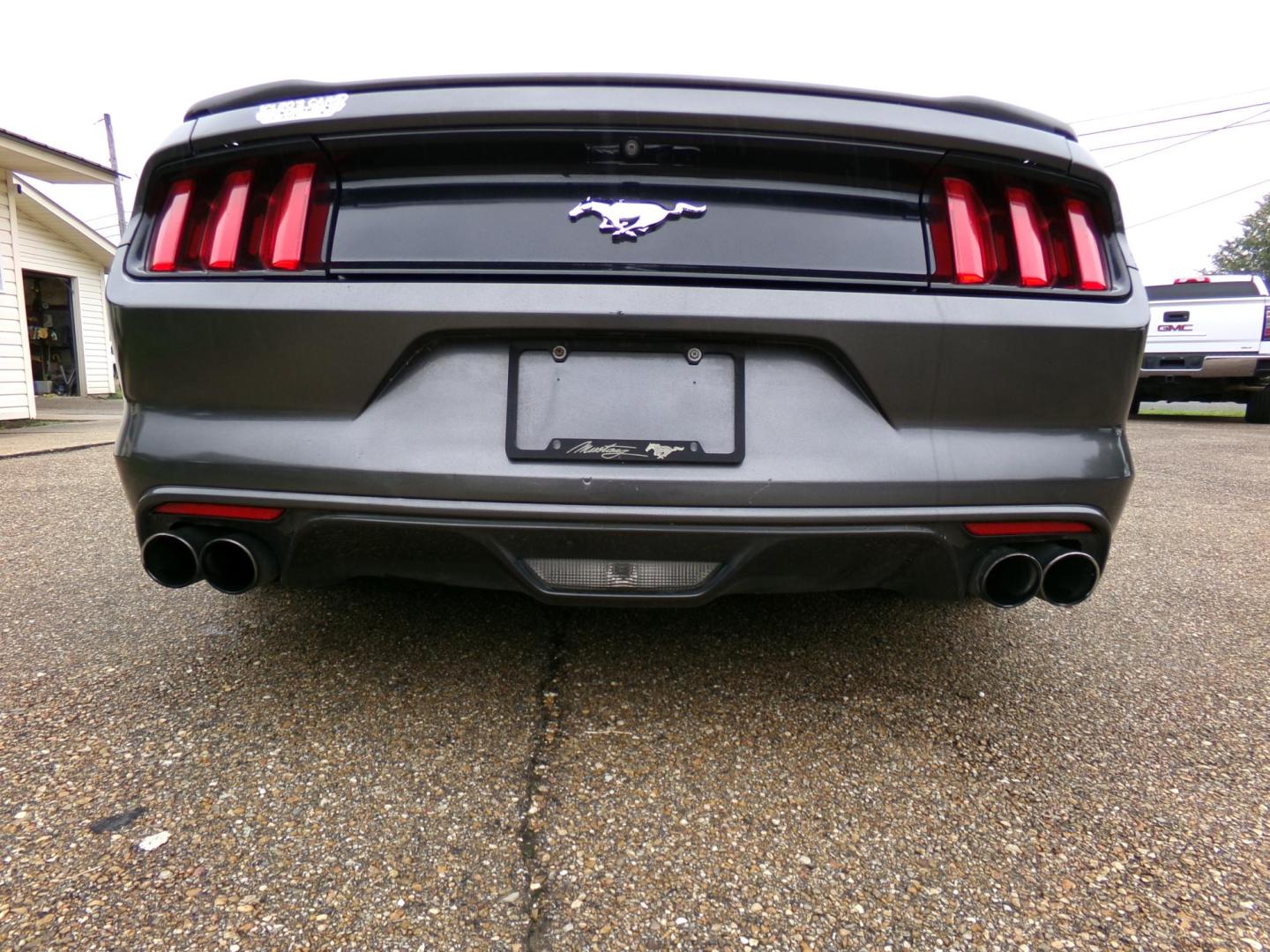 2017 Magnetic Metallic /Charcoal Ford Mustang EcoBoost Coupe (1FA6P8TH9H5) with an 2.3L L4 DOHC 16V engine, Automatic transmission, located at 401 First NE, Bearden, AR, 71720, (870) 687-3414, 33.726528, -92.611519 - Photo#3