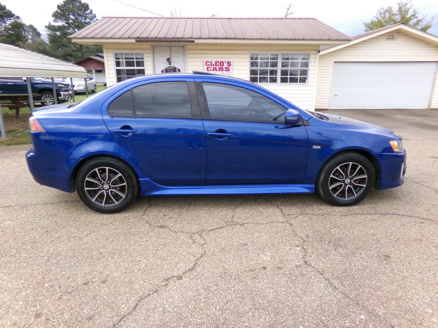 2017 Octane Blue Pearl /Black Mitsubishi Lancer ES 5M (JA32U2FU1HU) with an 2.0L L4 SOHC 16V engine, 5M transmission, located at 401 First NE, Bearden, AR, 71720, (870) 687-3414, 33.726528, -92.611519 - Photo#19