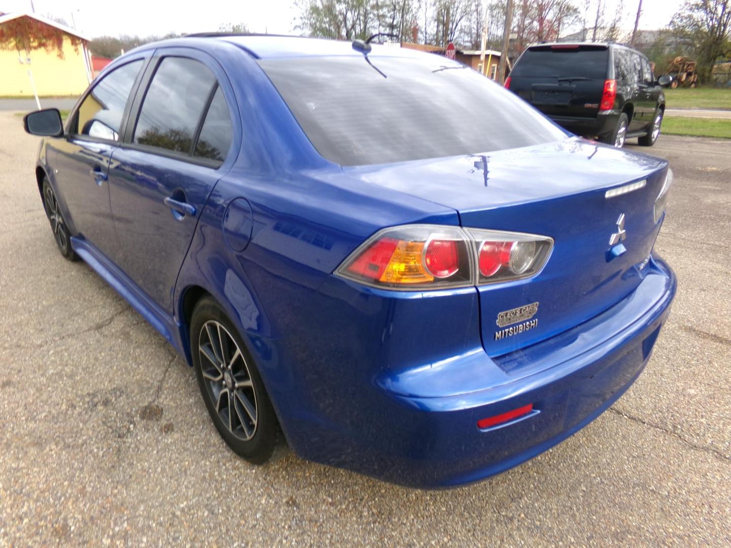 2017 Octane Blue Pearl /Black Mitsubishi Lancer ES 5M (JA32U2FU1HU) with an 2.0L L4 SOHC 16V engine, 5M transmission, located at 401 First NE, Bearden, AR, 71720, (870) 687-3414, 33.726528, -92.611519 - Photo#2