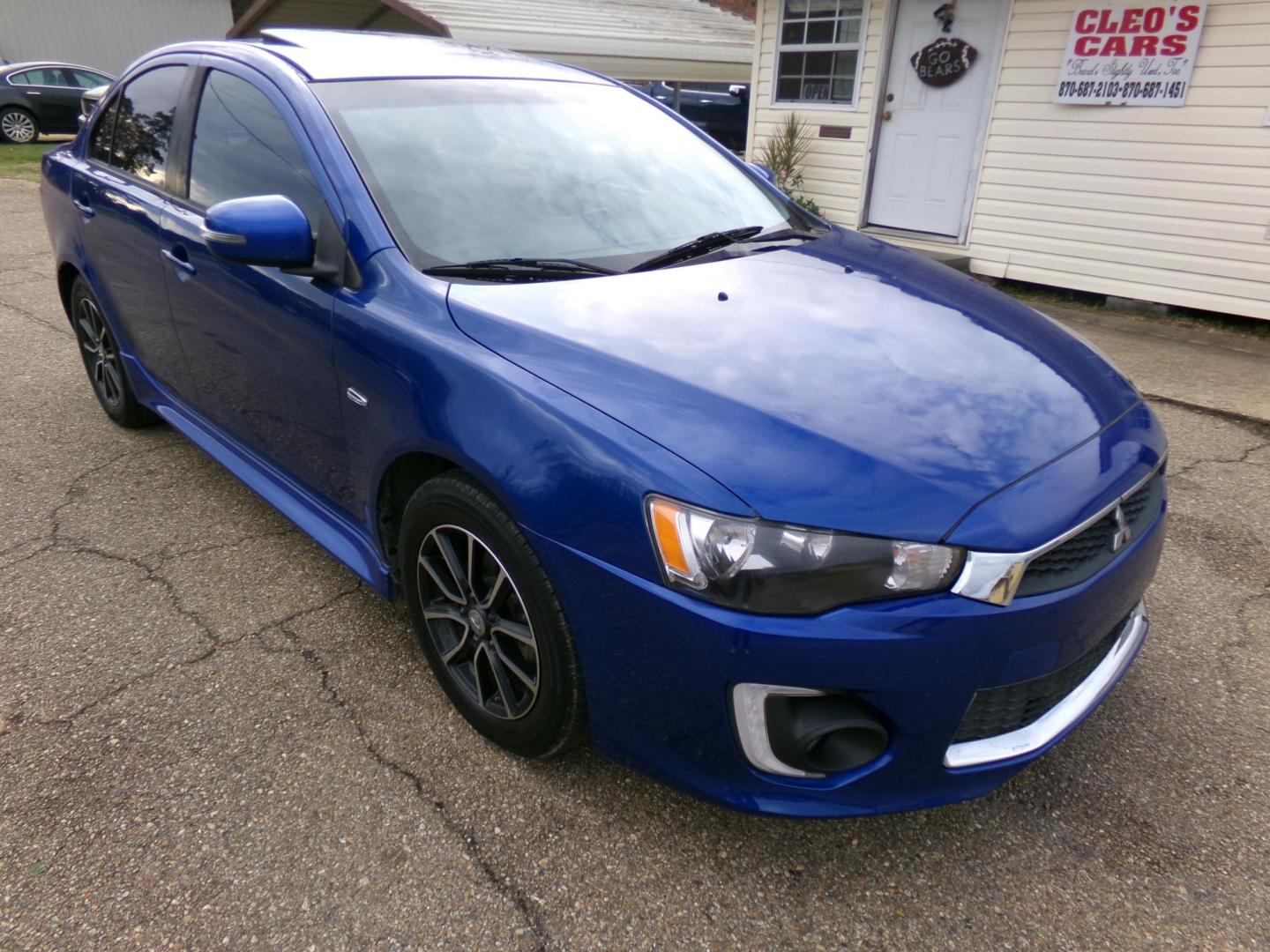 2017 Octane Blue Pearl /Black Mitsubishi Lancer ES 5M (JA32U2FU1HU) with an 2.0L L4 SOHC 16V engine, 5M transmission, located at 401 First NE, Bearden, AR, 71720, (870) 687-3414, 33.726528, -92.611519 - Photo#21