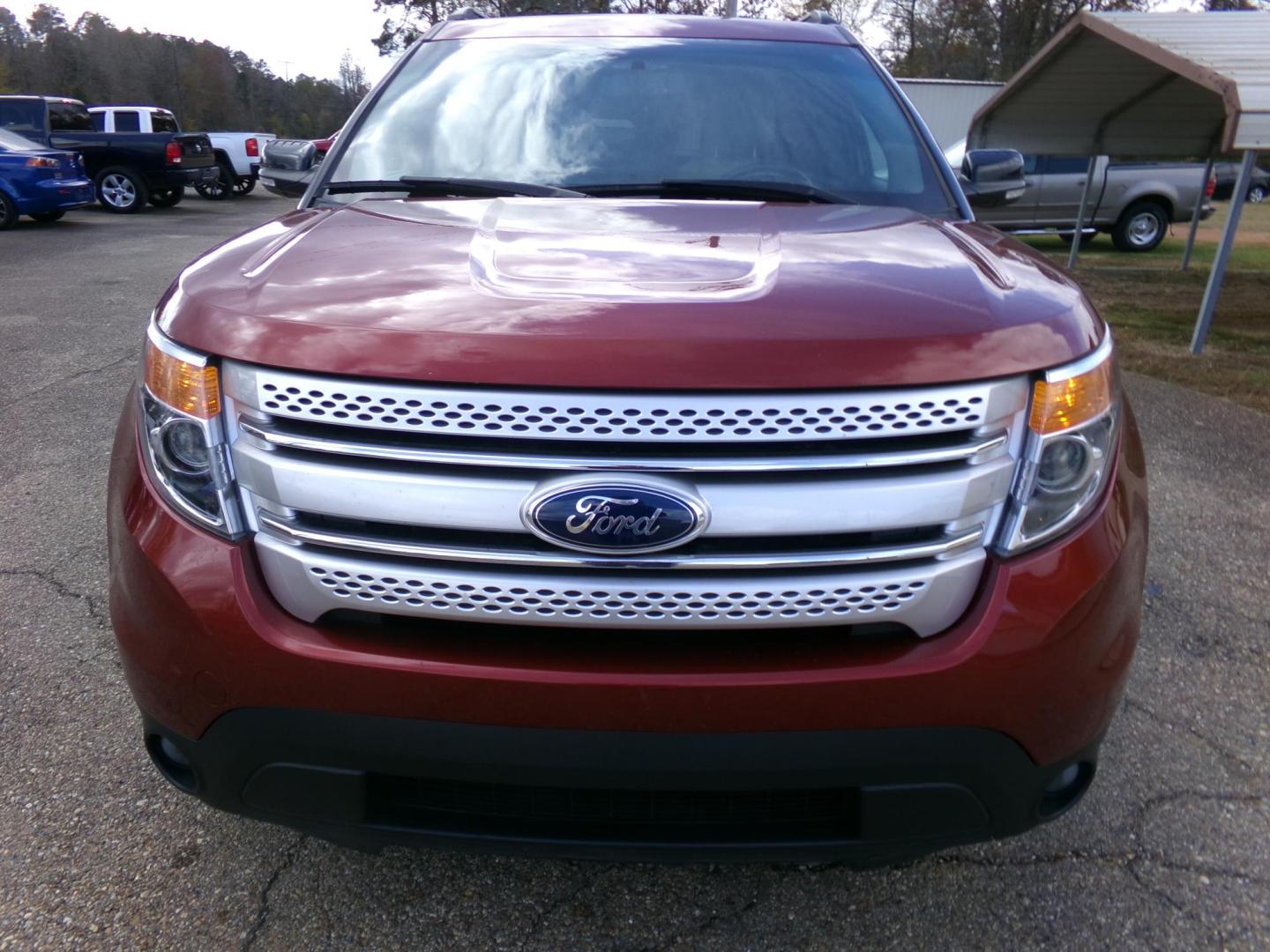 2014 Sunset Metallic /Cream Ford Explorer XLT 4WD (1FM5K8D8XEG) with an 3.5L V6 DOHC 24V engine, 6-Speed Automatic transmission, located at 401 First NE, Bearden, AR, 71720, (870) 687-3414, 33.726528, -92.611519 - Photo#26