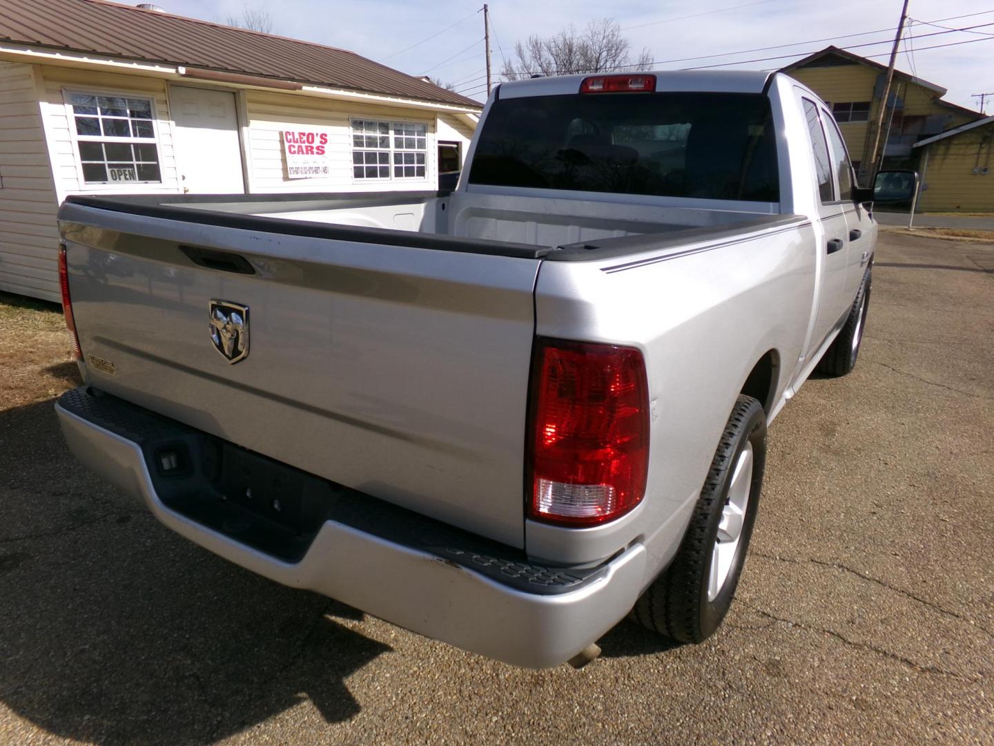 2014 Silver /Gray RAM 1500 Tradesman Quad Cab 2WD (1C6RR6FG9ES) with an 3.6L V6 DOHC 24V FFV engine, 6-Speed Automatic transmission, located at 401 First NE, Bearden, AR, 71720, (870) 687-3414, 33.726528, -92.611519 - Photo#14