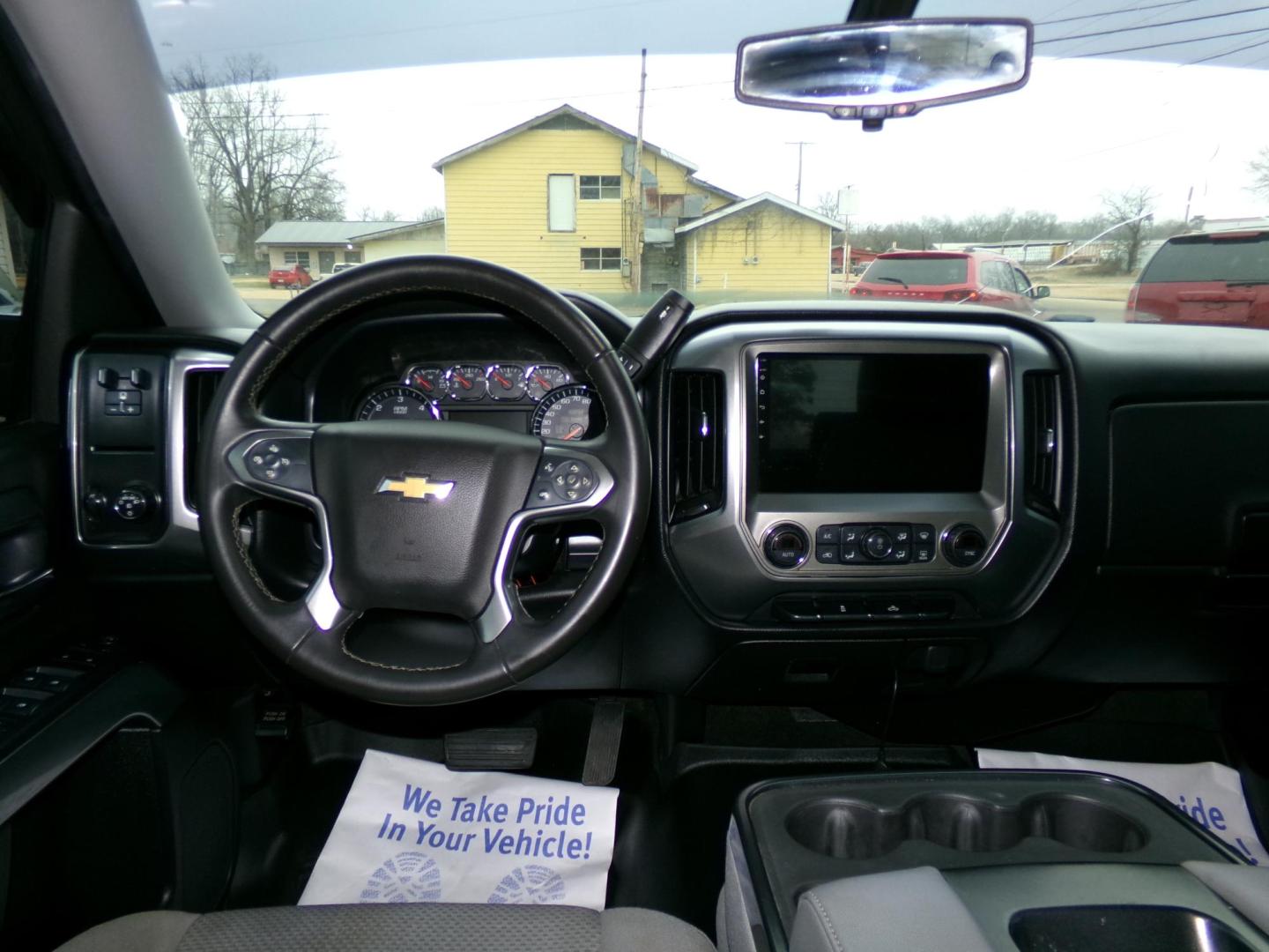 2014 Black /Gray Chevrolet Silverado 1500 1LT Double Cab 2WD (1GCRCRECXEZ) with an 5.3L V8 OHV 16V engine, 6-Speed Automatic transmission, located at 401 First NE, Bearden, AR, 71720, (870) 687-3414, 33.726528, -92.611519 - Photo#18