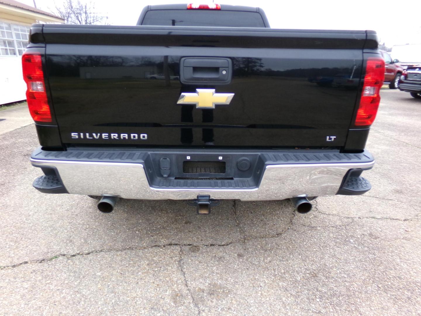 2014 Black /Gray Chevrolet Silverado 1500 1LT Double Cab 2WD (1GCRCRECXEZ) with an 5.3L V8 OHV 16V engine, 6-Speed Automatic transmission, located at 401 First NE, Bearden, AR, 71720, (870) 687-3414, 33.726528, -92.611519 - Photo#3